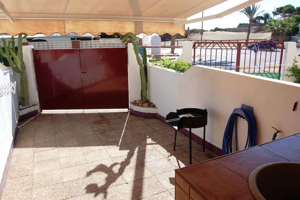 Precioso Duplex Con Piscina, En 1ª Linea De Playa Villa El Puerto de Mazarrón Kültér fotó